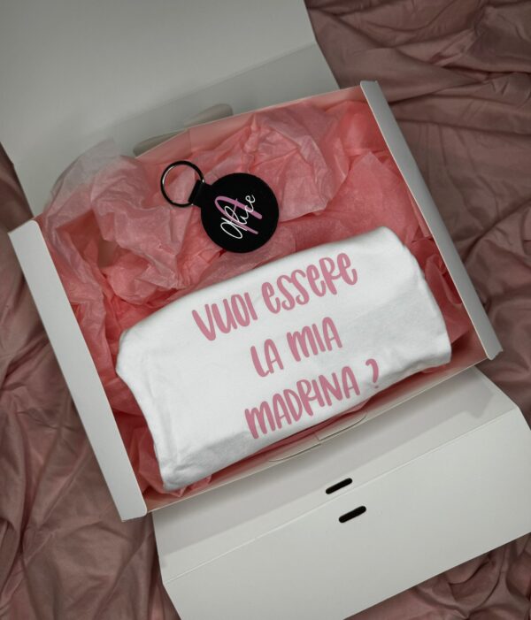 Box Padrino/Madrina: Body + Portachiavi