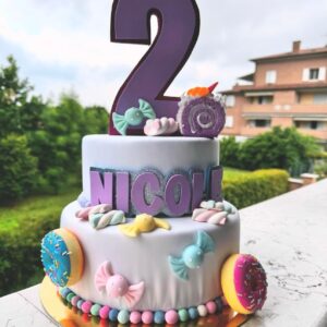Torta Finta a Due Piani