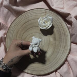 Orsetto di gesso calamitato